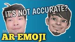 Samsung A50 AR Emoji | How to make your own Emoji Tutorial