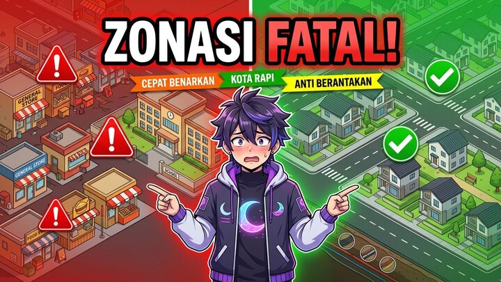Kesalahan Fatal Zonasi di Kota! Ini Cara Perbaiki & Bikin Rapi!