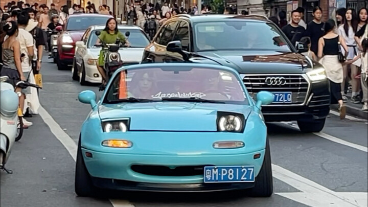 When your friend picks you up in a cheap old car