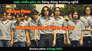 Hổ Báo Học Đường ở Tù nhiều hơn ở Nhà - review phim 4 Kings 2021