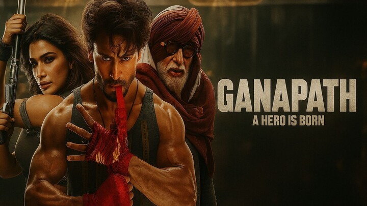 Ganapath.2023.Hindi.HDTVRip.720p | Tiger Shroff | Kriti Sanon | Amitabh Bachhan