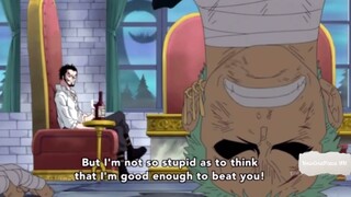 Mihawk agree to train Zoro