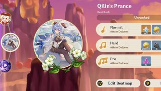 SO HARD!! Drumalong with Ganyu's Theme Song - Qilin's Prance