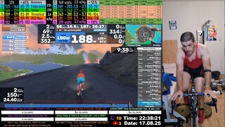 Zwift Cycling Workout 17.08.2025