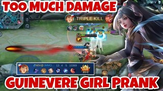 GUINEVERE GIRL PRANK | THEY RELAX FOR A MINUTE THEN THIS HAPPEN | MOBILE LEGENDS