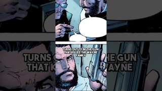 What did Batman do with the Gun that Killed His Parents?