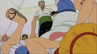 Luffy troll Zoro và Chopper bằng phân mũi #onepiece