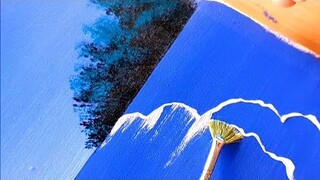 KING ART  N  1  EASY PAINTING  BIOLUMINESCENCE OF PLANKTON   N  104