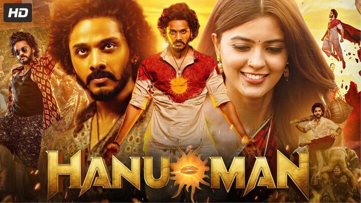 Hanu Man (2025) Teja Sajja , Amritha Aiyer Hindi Dubbed Action Movie
