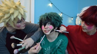 BNHA Boys Sleepover (My Hero Academia Cosplay Skit)