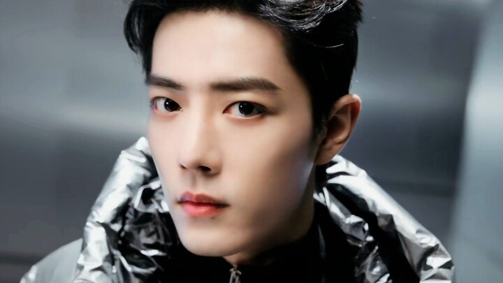 Xiao Zhan [Bosideng] | Before wearing Bosideng: Frozen like a rabbit! After wearing it: So handsome 