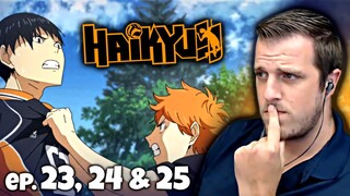 Haikyuu Episode 23 , 24 , 25 Reaction + Review