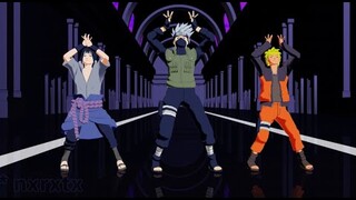 KING【NARUTO MMD】NARUTO*SASUKE*KAKASHI