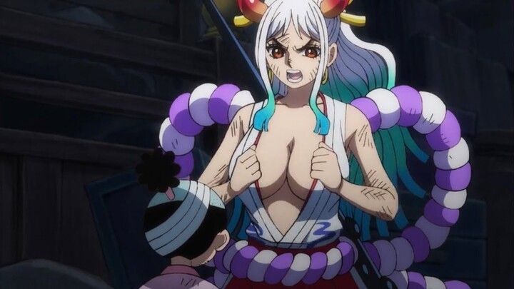 Momonosuke Hides in Yamato's Breasts | One Piece 1021