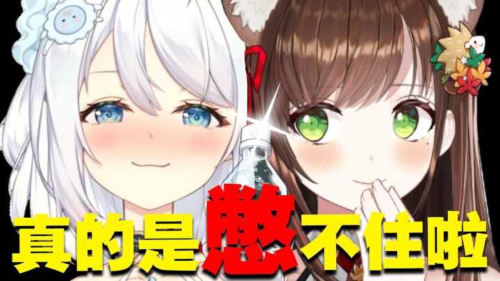 在直播间尿出来了可不好呢（笑）