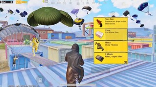 I LANDED on GROZA + BEST LOOT😍x1 Flare Gun😱Pubg Mobile