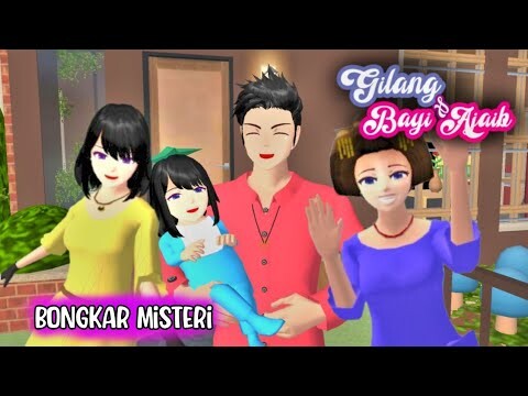 Gilang & Bayi Ajaib || Drama Sakura School Simulator