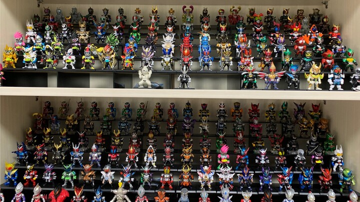 What is it like to collect a full set of Kamen Rider CONVERGE?