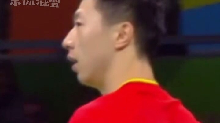 When Ma Long wins, Zhang Jike says: “Xu Xin, why are you so excited?”
