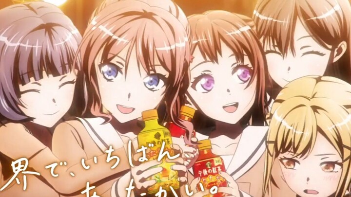 [Full Release] Poppin'Party – "White Afternoon" ("BanG Dream!" Afternoon Tea Commercial New Song)