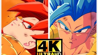 [4K/60FPS] "Dragon Ball Fighter Z" "Super Four Gogeta" & "Super Blue Gogeta" Kill Easter Egg