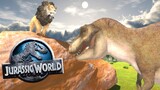 Rexy: The Journey to Jurassic World! - Animal Revolt Battle Simulator