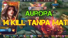 JANGAN LEPAS HERO AURORA 1 KALI COMBO JADI ACE❄️❄️