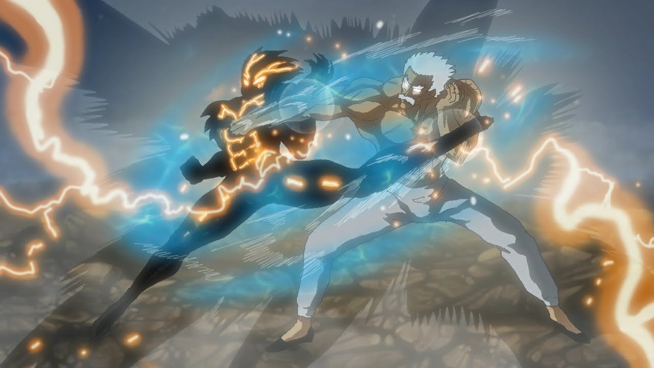 Gogeta (DBZ) VS Garou (One Punch Man)