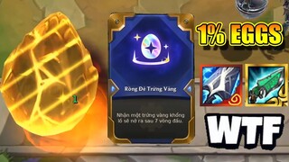 CHỈ 1% XUẤT HIỆN TRỨNG VÀNG? NỔ HŨ RA TOÀN ITEM ÁNH SÁNG EZ TOP 1 TẠI DTCL 6.5