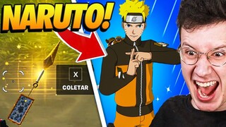 SKIN DO NARUTO E *NOVA ARMA* KUNAI MÍTICA É INSANA!! - FORTNITE