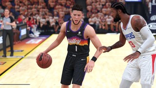 NBA 2K21 Modded Playoffs Showcase | Suns vs Clippers | Full GAME 5 Highlights