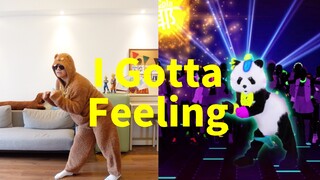 既然熊猫是熊，那我扮成熊，很合理吧~《I Gotta Feeling》【舞力全开国行版】Cola様的星期“舞”第93期