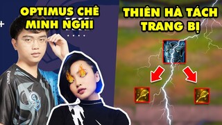 Update LMHT: Optimus chê MC Minh Nghi phỏng vấn lộ bài – Thiên Hà ĐTCL mới cho phép tách trang bị