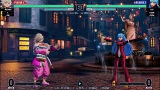 KOF15　明天君vsクーラ　レアキャラ　明天君の強さ