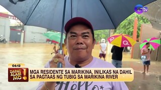 Marikina River, nananatiling na sa third alarm | Dapat Alam Mo!