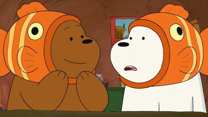 [We Bare Bears] is awesome! White Bear looks like a man of culture at first glance, and he can also 