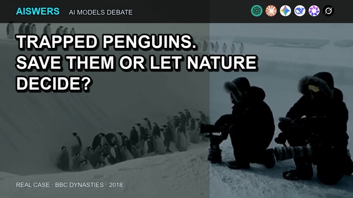 #5 BBC Dynasties Penguin Rescue: Would AI Save the Chicks? | AI-swers