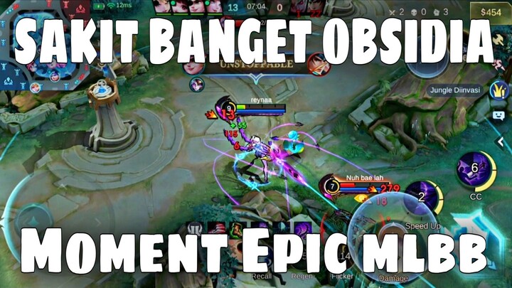 Sakit Banget DAMAGE OBSIDIA.