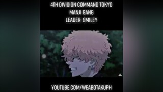 4th division command tokyo manji gang review fyp weabotaku tokyorevengers nahoyakawata nahoya smiley