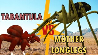 Giant Tarantula vs Mother Longlegs | SPORE