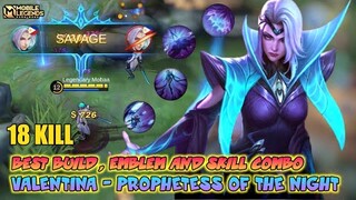 Valentina Mobile Legends , Valentina Gameplay Best Build And Skill Combo - Mobile Legends Bang Bang