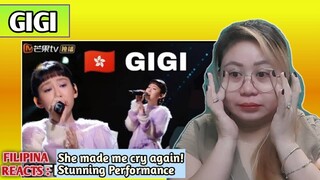 GIGI - 炎明熹《心淡》声音质感无可挑剔！让你瞬间在歌曲之中体会到难过的心情！《声生不息》 Infinity and Beyond EP7 // FILIPINA REACTS