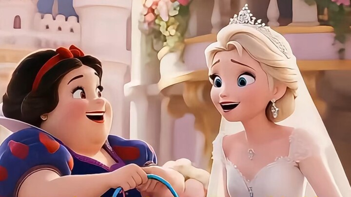Fat Snow White bullies Elsa
