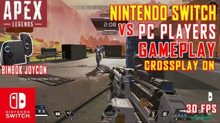 WINNING Against PC PLAYER RANK GAME! Apex Legends - Binbok Joycon - GAMEPLAY PART 8