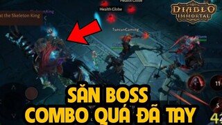 DIABLO IMMORTAL - Trải nghiệm DEMON HUNTER săn BOSS cực chiến (IOS/ANDROID)