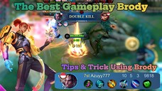 Tips & Trick Using Brody | The Best Gameplay Brody Gameplay, Best Build and Emblem Brody