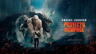 ฉากหนังมันๆ Rampage กอลิล่าเผือกยักษ์ vs จระเข้ยักษ์