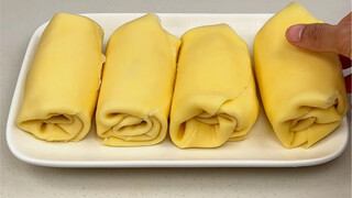If you have a pan at home, then try this cream towel roll, it is extremely simple to make and is jus