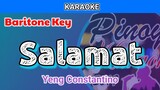 Salamat by Yeng Constantino (Karaoke : Baritone Key : Male Key)