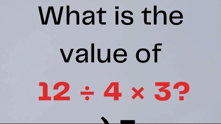 What is the value of 5 + 7 × 2 a) 12 b) 19 c) 24 d) 26 (5)